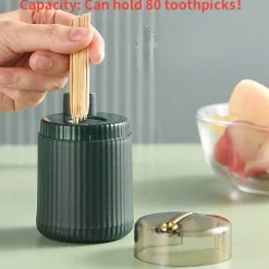Automatischer Zahnstocherspender - Eleganter Pop-Up-Halter