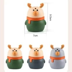 Automatischer Zahnstocherspender – Kreatives Hirsch-Design für einfachen Zugriff