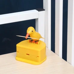 Automatischer Zahnstocherhalter – süßes kleines Vogel-Design