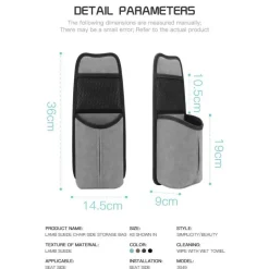 Autositz-Organizer – Multifunktionale Aufbewahrungslösung für das Fahrzeug