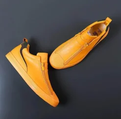 Autumn Vibe Leder Herren Freizeitschuhe