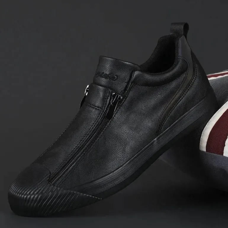 Autumn Vibe Leder Herren Freizeitschuhe