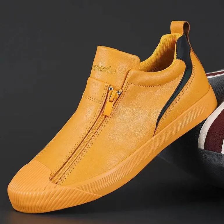 Autumn Vibe Leder Herren Freizeitschuhe
