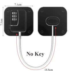 Baby Safety Schrankschloss - Sicheres Türschloss zur Kindersicherung