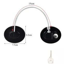 Baby Safety Schrankschloss - Sicheres Türschloss zur Kindersicherung