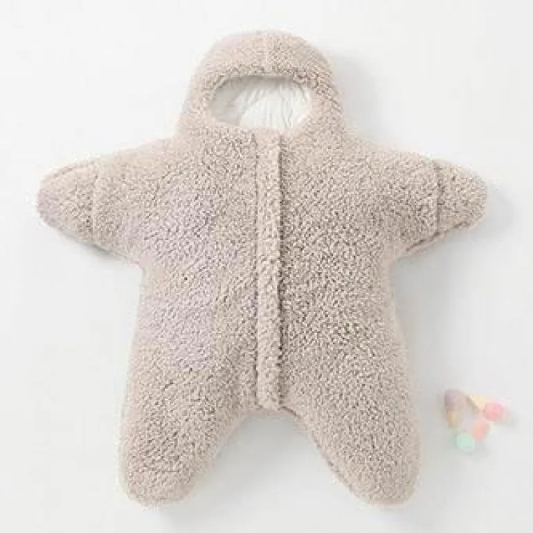 Baby Seestern Winter-Strampler - Süße Oberbekleidung für Babys