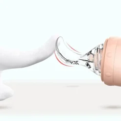 Baby-Flasche – Löffelaufsatz für einfaches Füttern