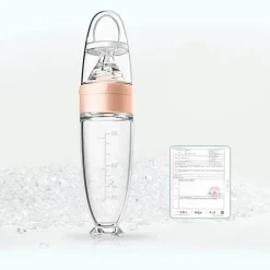 Baby-Flasche – Löffelaufsatz für einfaches Füttern