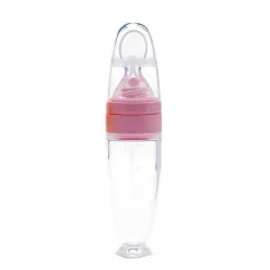Baby-Flasche – Löffelaufsatz für einfaches Füttern