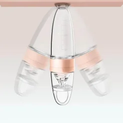 Baby-Flasche – Löffelaufsatz für einfaches Füttern