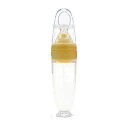 Baby-Flasche – Löffelaufsatz für einfaches Füttern