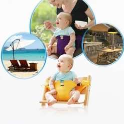 Baby-Fütterungsgurt - Tragbarer Sicherheitsgurt