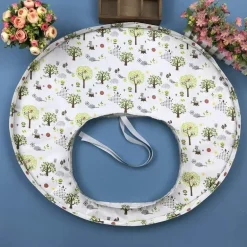 Baby-Fütterungsmatte – Bodenschutz aus Segeltuch für die Essenszeit zur einfachen Reinigung