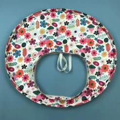 Baby-Fütterungsmatte – Bodenschutz aus Segeltuch für die Essenszeit zur einfachen Reinigung