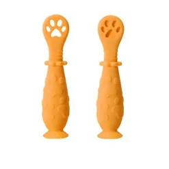 Babylöffel zum Selbstfüttern – Babyutensil mit leichtem Griff