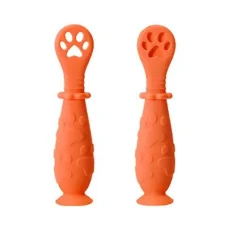 Babylöffel zum Selbstfüttern – Babyutensil mit leichtem Griff