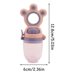 Baby-Obstfütterer - Knabberstab zum Mahlen von frischem Obst