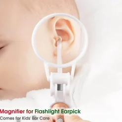 Baby-Ohrreiniger-Tool – Sanfter Ohrenschmalzentferner mit Taschenlampe