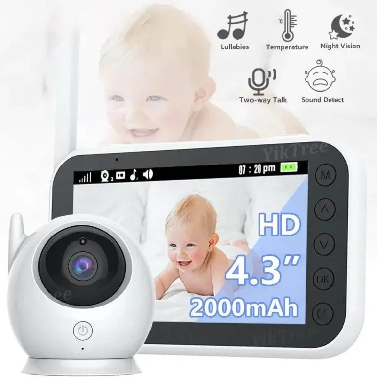 Babyphone-Kamera – Schlaflieder mit Nachtsicht