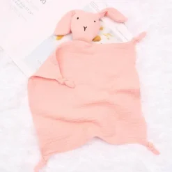 Baby-Schmusetuch aus Baumwolle mit Häschenmotiv – weiche Bettwäsche fürs Kinderzimmer