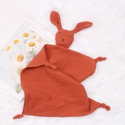 Baby-Schmusetuch aus Baumwolle mit Häschenmotiv – weiche Bettwäsche fürs Kinderzimmer