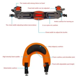 Baby-Schultertrage mit freihändiger Bedienung – Tragetuch für bequemes Tragen Ihres Babys