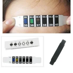 Baby-Thermometerstreifen – 10er-Packung Fieberstreifen für die Stirn