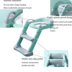 Baby-Töpfchen-Trainingsleitersitz – verstellbarer Toilettentrainer für Kinder