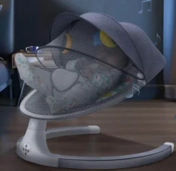 Babywippe mit Bluetooth-Fernbedienung