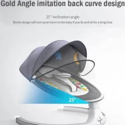 Babywippe mit Bluetooth-Fernbedienung