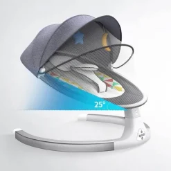 Babywippe mit Bluetooth-Fernbedienung