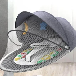 Babywippe mit Bluetooth-Fernbedienung