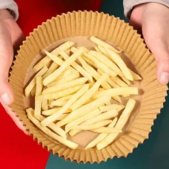 Backpapier für die Heißluftfritteuse – Einweg-Ölabsorberblätter