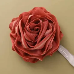 Badeschwamm mit japanischer Rose – weiches Peeling-Duschaccessoire