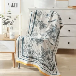 Badetuch aus Baumwolle – weich und saugfähig, 80 x 160 cm, groß und luxuriös