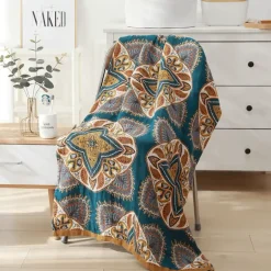 Badetuch aus Baumwolle – weich und saugfähig, 80 x 160 cm, groß und luxuriös