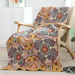 Badetuch aus Baumwollgaze – weich, saugfähig, ethnisch