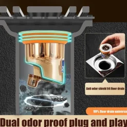 Badezimmer-Abflussfilter – Abflussschutz gegen Gerüche