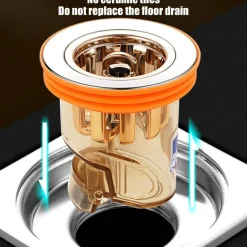 Badezimmer-Abflussfilter – Abflussschutz gegen Gerüche