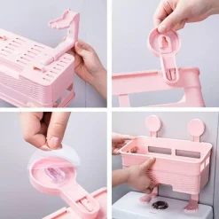 Badezimmer-Aufbewahrungsregal - Mehrschichtiger Organizer