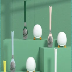 Badezimmerbürste in Entenform aus Silikon – weiches Reinigungswerkzeug für einfaches Schrubben