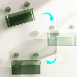 Badezimmer-Wand-Organizer – Multifunktionales Aufbewahrungsregal