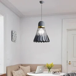 Badminton Chandelier Lamp - Elegant Sports Lighting Fixture