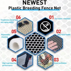 Balkon-Sicherheitsnetz - Absturzsicherungsnetz für den Außenbereich