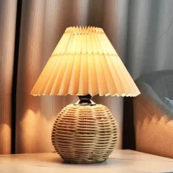 Bamboo Table Lamp - Eco-Friendly Sustainable Lighting
