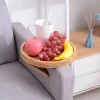 Bambus-Armlehnentablett zum Anklipsen – Kreatives Sofa-Accessoire