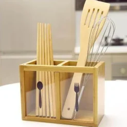 Bambus-Aufbewahrungsregal - Mehrzweck-Organizer im japanischen Stil