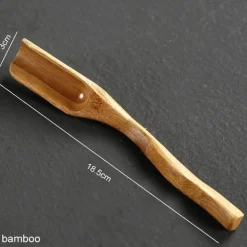 Bambus-Kung-Fu-Teelöffel – natürliches chinesisches Teewerkzeug