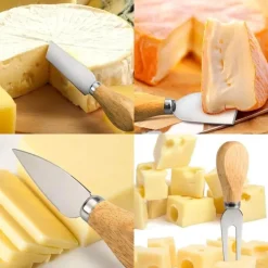 Bambus-Schneidebrett-Set – Küchenzubehör aus Holz