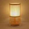 Bambus-Tischlampe – umweltfreundliche handgefertigte Leuchte